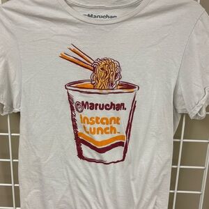 NWT Maruchan Instant Lunch T-Shirt size small. Short sleeve. Raman noodles.